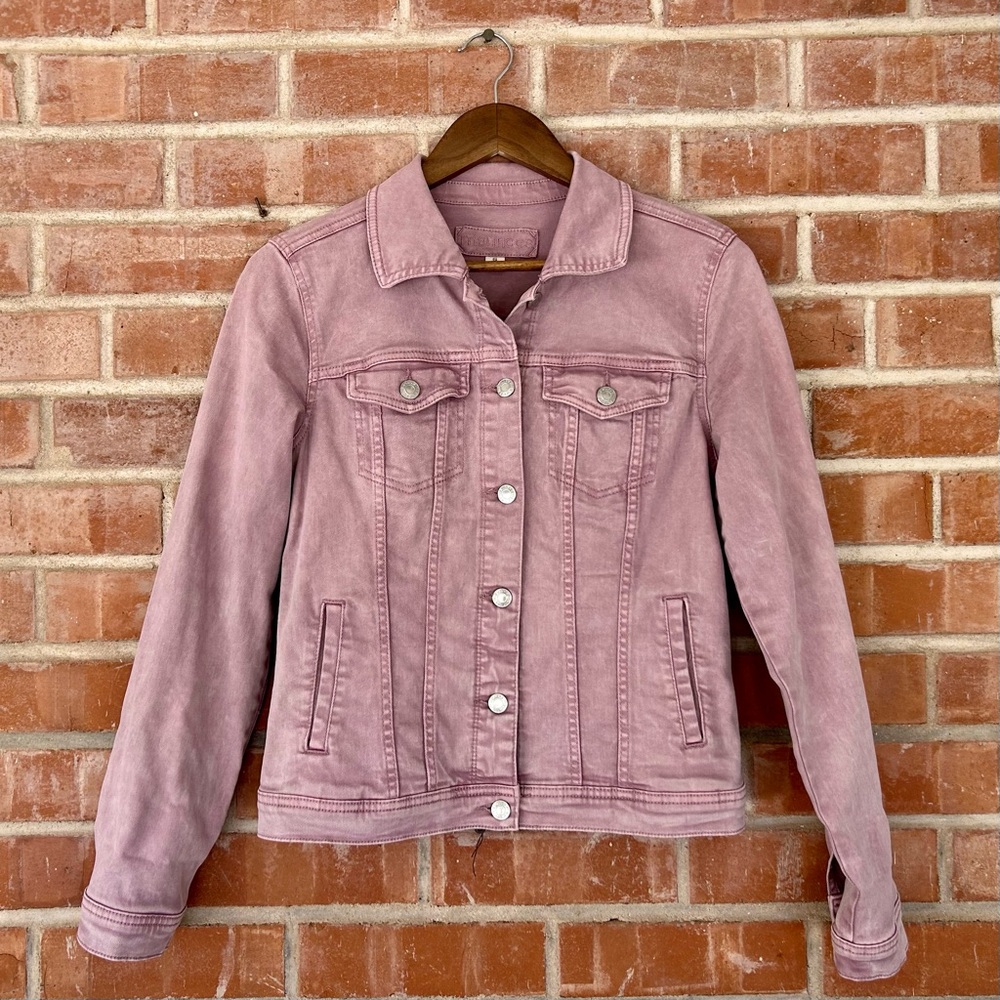 Sz S Maurices Blush Denim Jacket